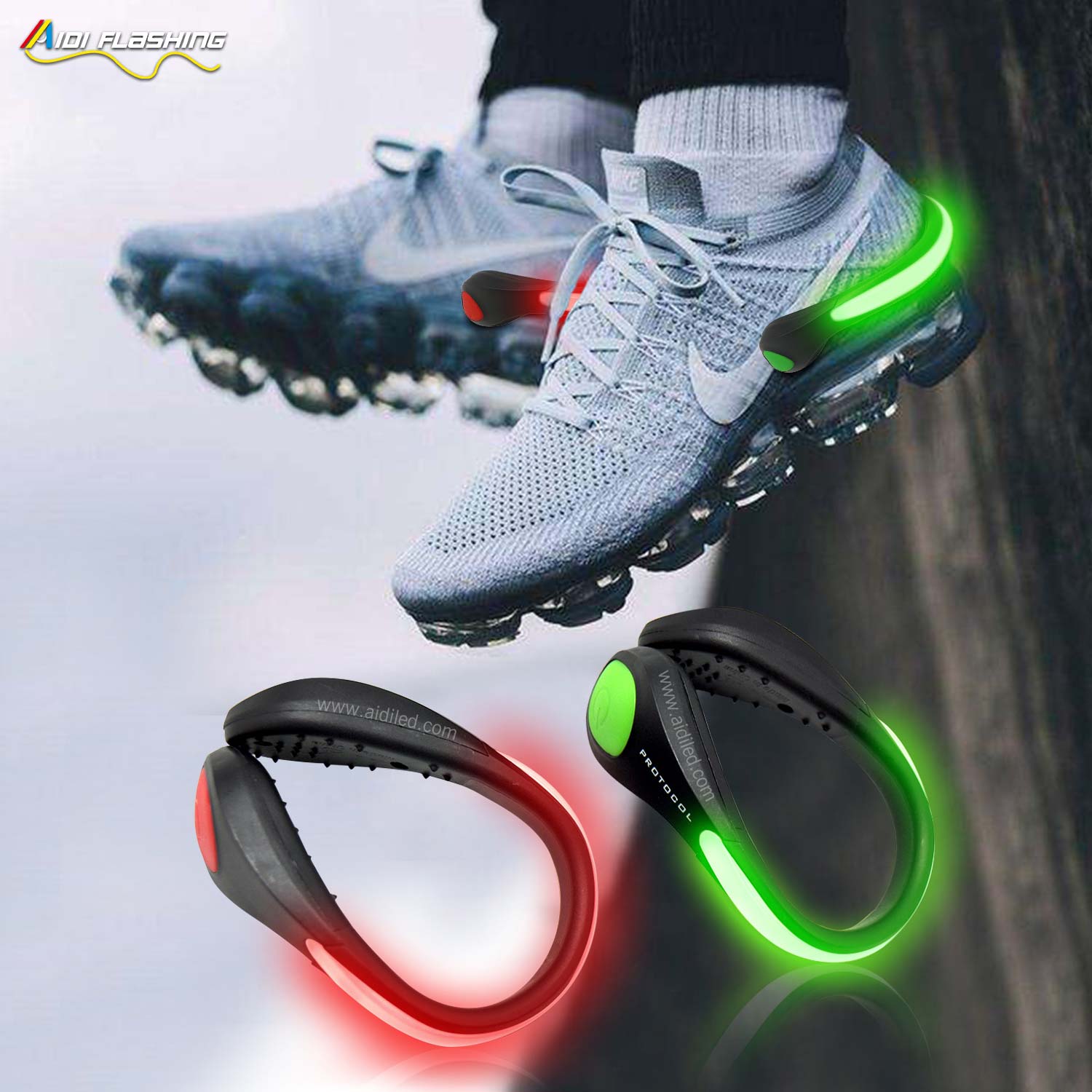 Led light up shoe clips (for children) AIDI-S2