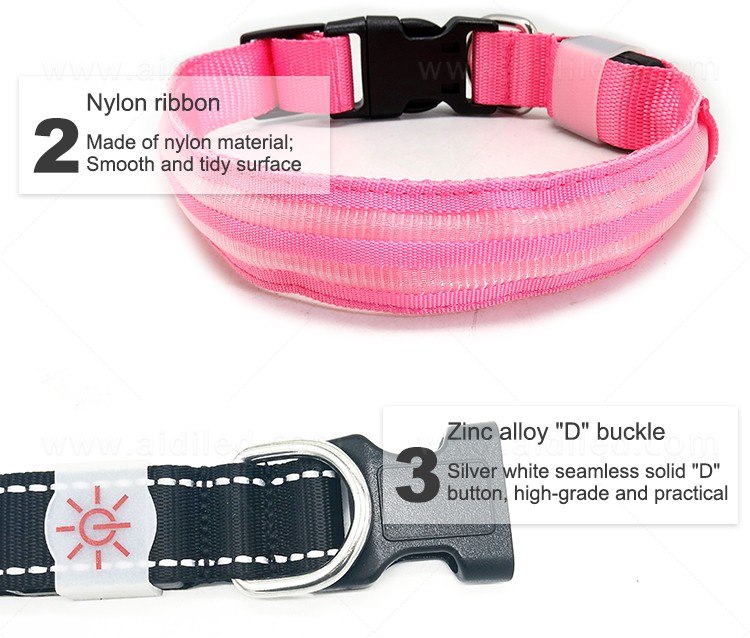 AIDI led dog safety collar design for park-9