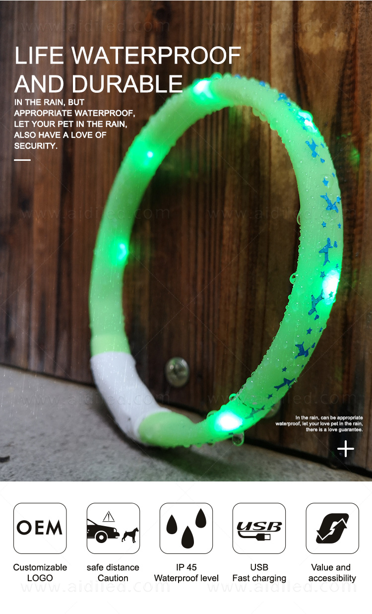 AIDI durable light up dog collar inquire now for outdoors-9