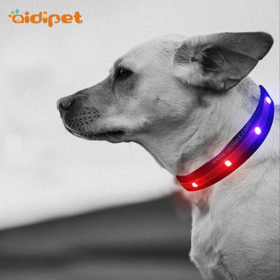 AIDI-C27 Colorful Dog Collar Led Flashing Light