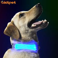 led light up silicone pet collar cover light AIDI-M2