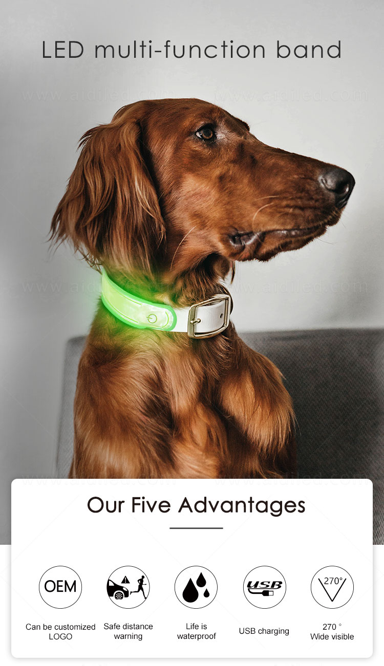 reflective dog collar accessory wholesale for pet-3
