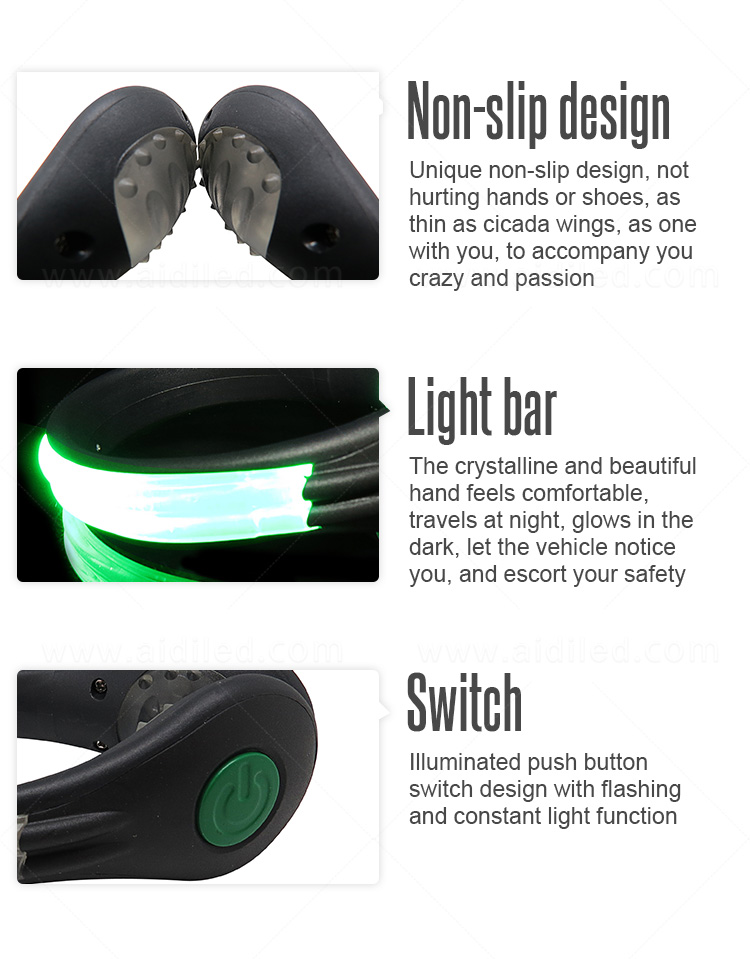 adjustable led shoe clip lights factory for sports-12