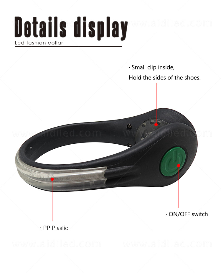 adjustable led shoe clip lights factory for sports-11
