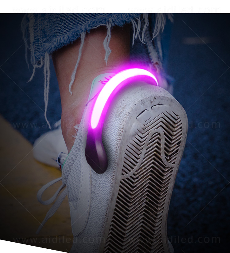 AIDI night runner led shoe clip factory for children-4