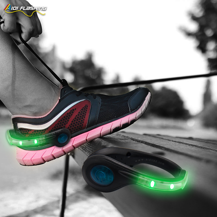 Led USB rechargeable clip on shoe light AIDI-S4