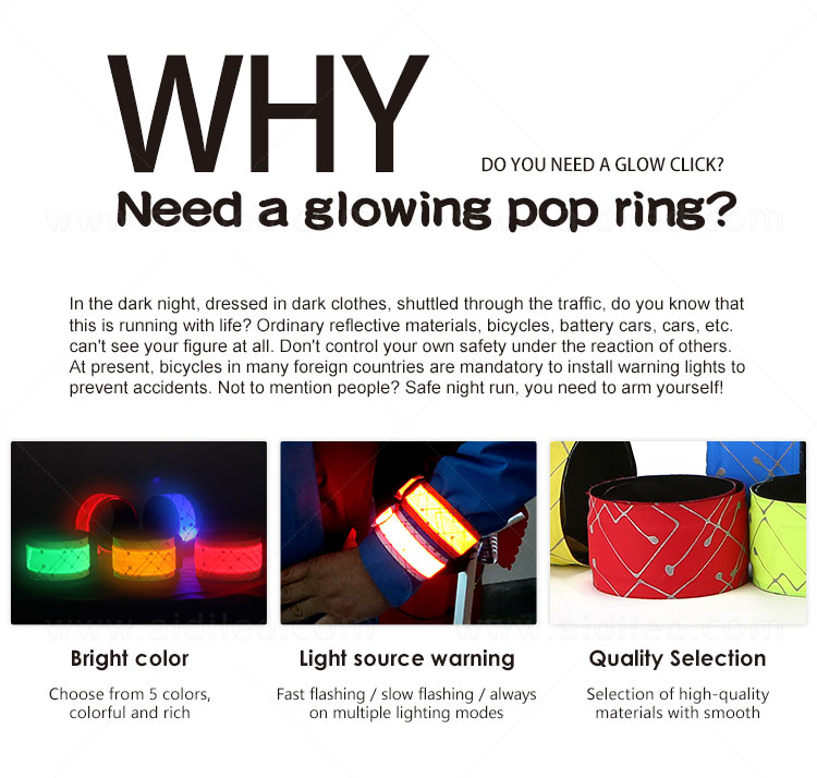 AIDI led slap band with good price for outdoors-3