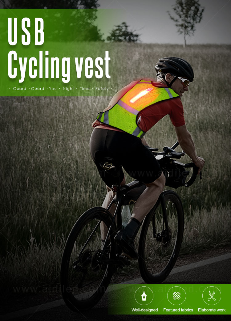AIDI high visibility vest series for sports-1