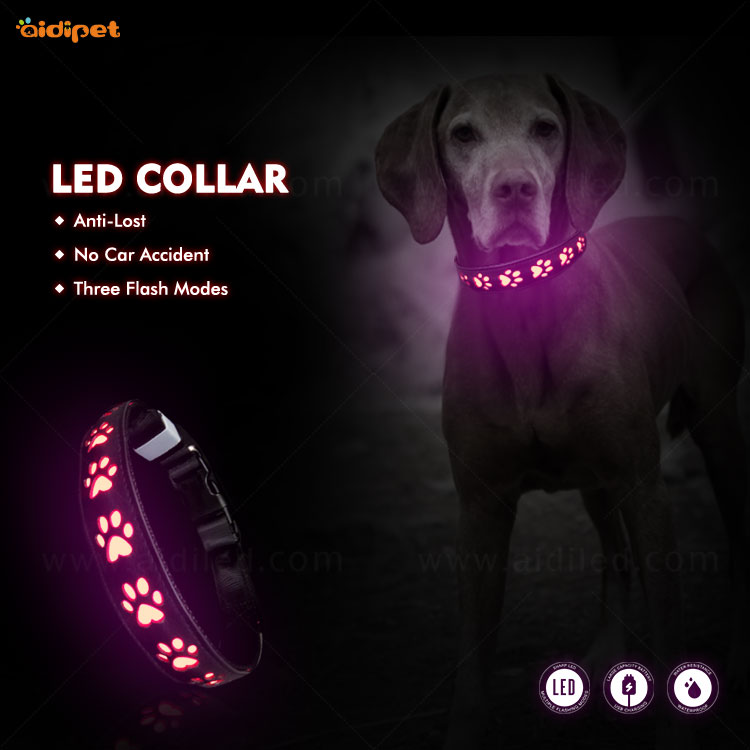 AIDI-C20 Wholesale Pet Dog Led Collar