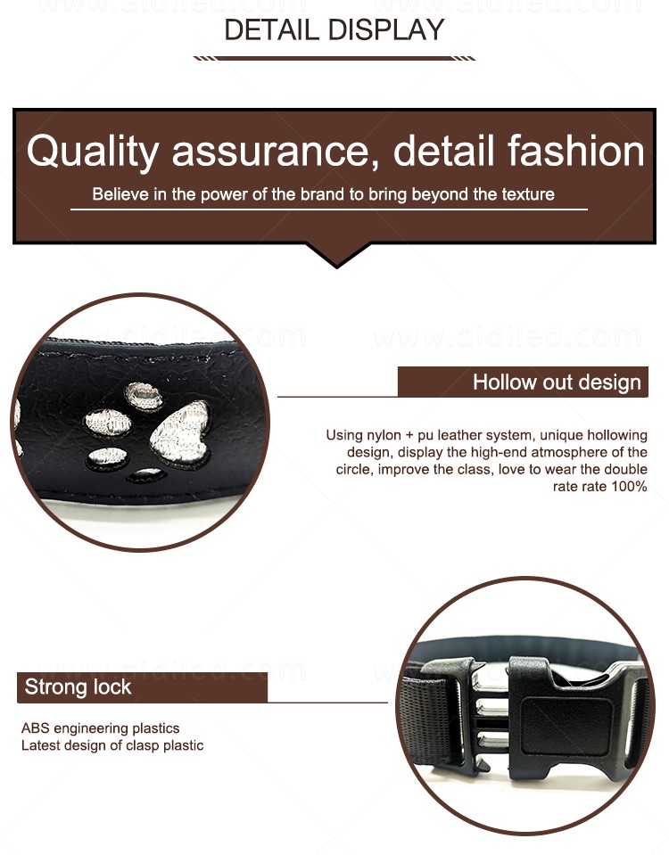 AIDI durable led collar light factory for walking-12