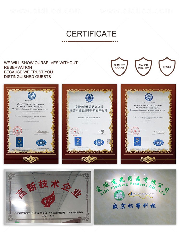 AIDI durable led collar light factory for walking-15