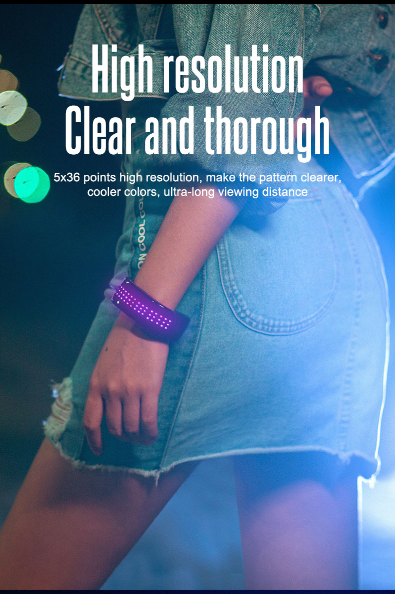 product-AIDI-Smart APP Bluetooth Connection Led Bracelet-img-1