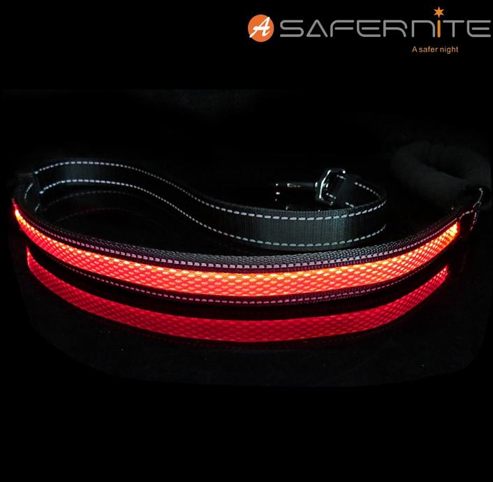 AIDI nylon led light dog leash with good price for walking-3