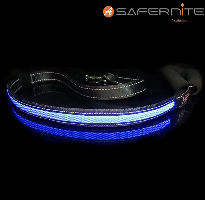 AIDI nylon led light dog leash with good price for walking-1