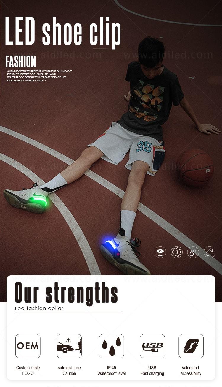 adjustable led shoe clip lights factory for sports-2