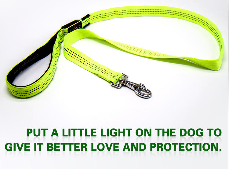 reflective best led dog leash inquire now for park-3