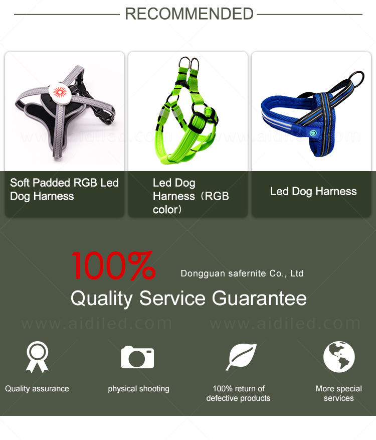 AIDI reflective glowing dog collar directly sale for outdoors-1