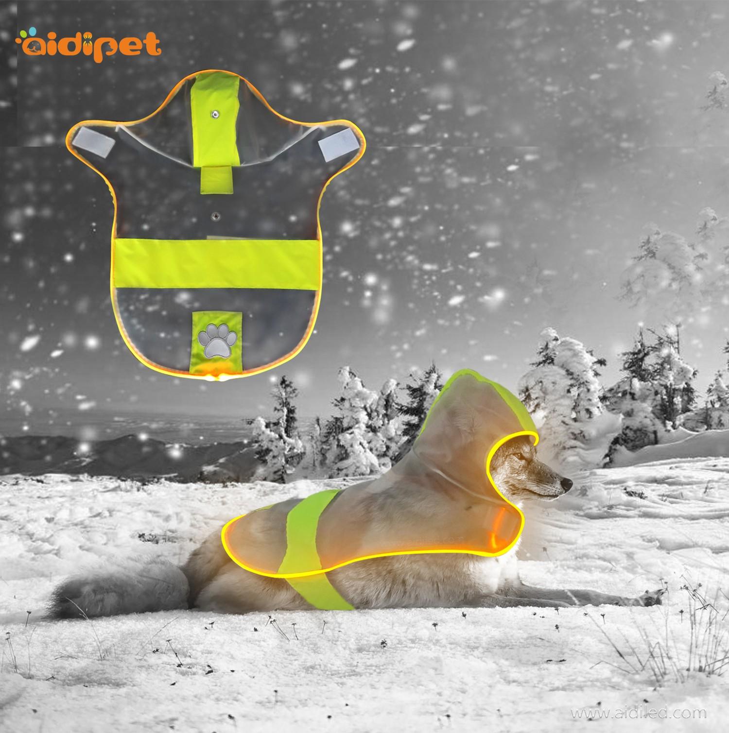 AIDI flashing reflective dog harness from China for pet-1