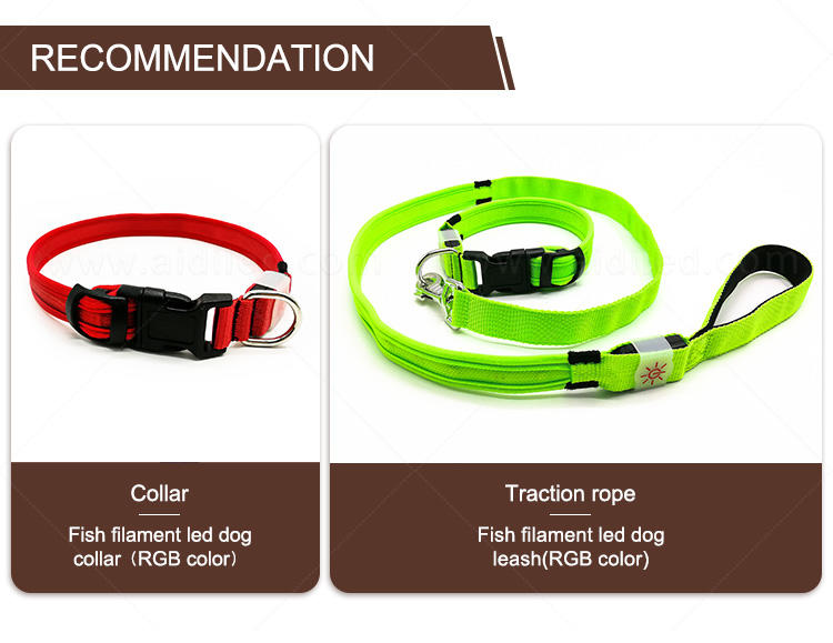 AIDI soft glowing dog harness manufacturer for outdoors-1