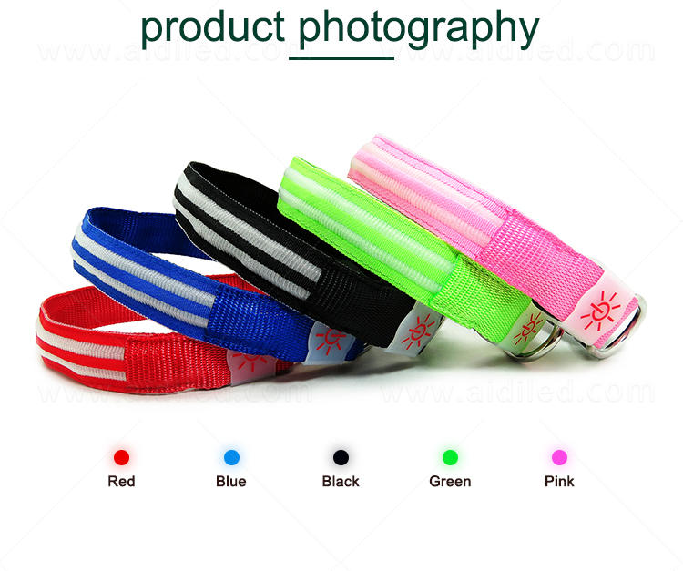 AIDI led dog safety collar design for park-2