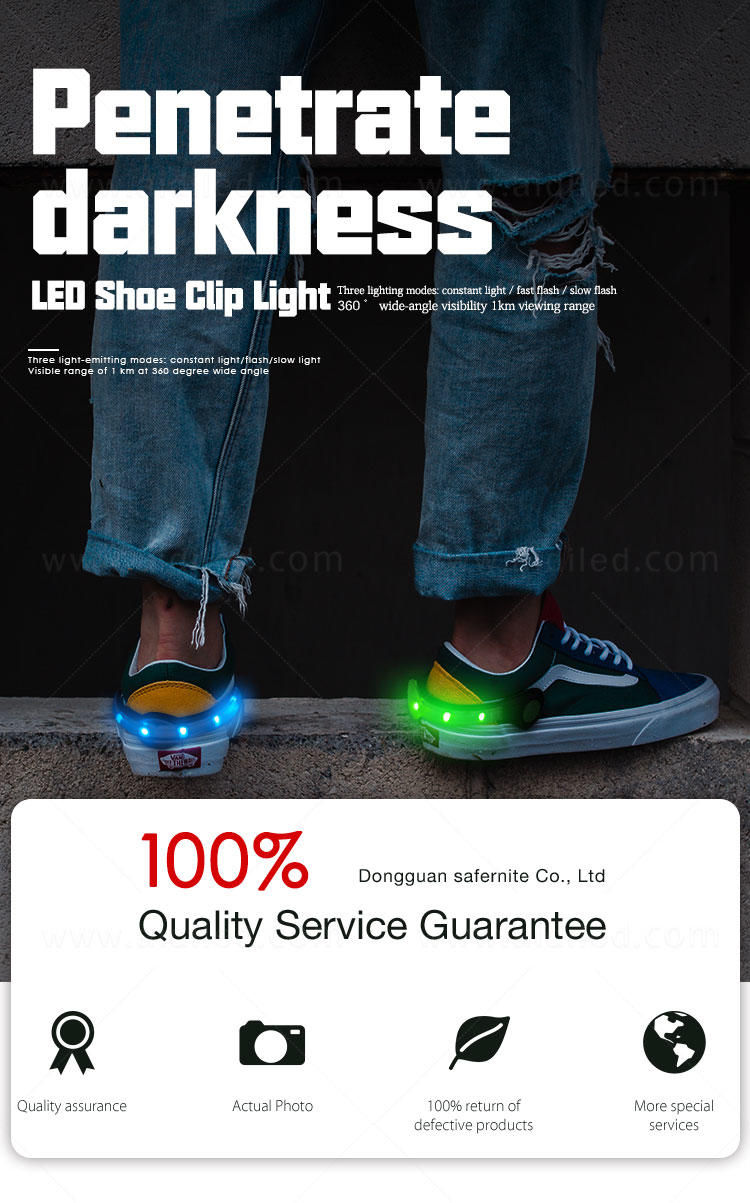 AIDI adjustable led shoe clip design for adults-2