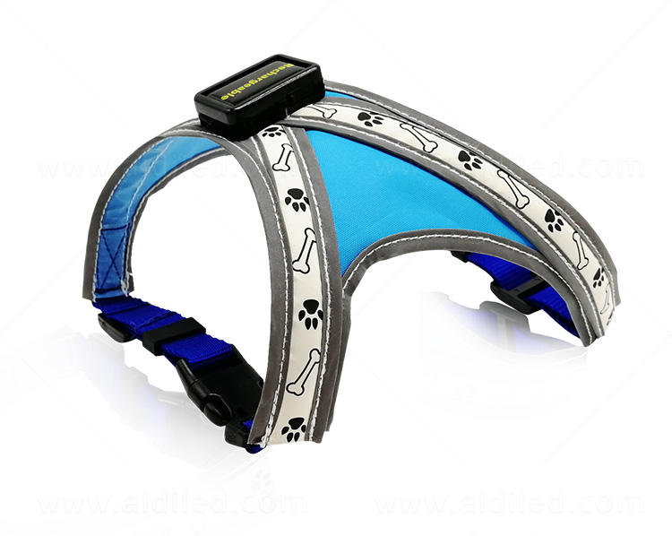 AIDI nylon light up dog harness manufacturer for pet-1