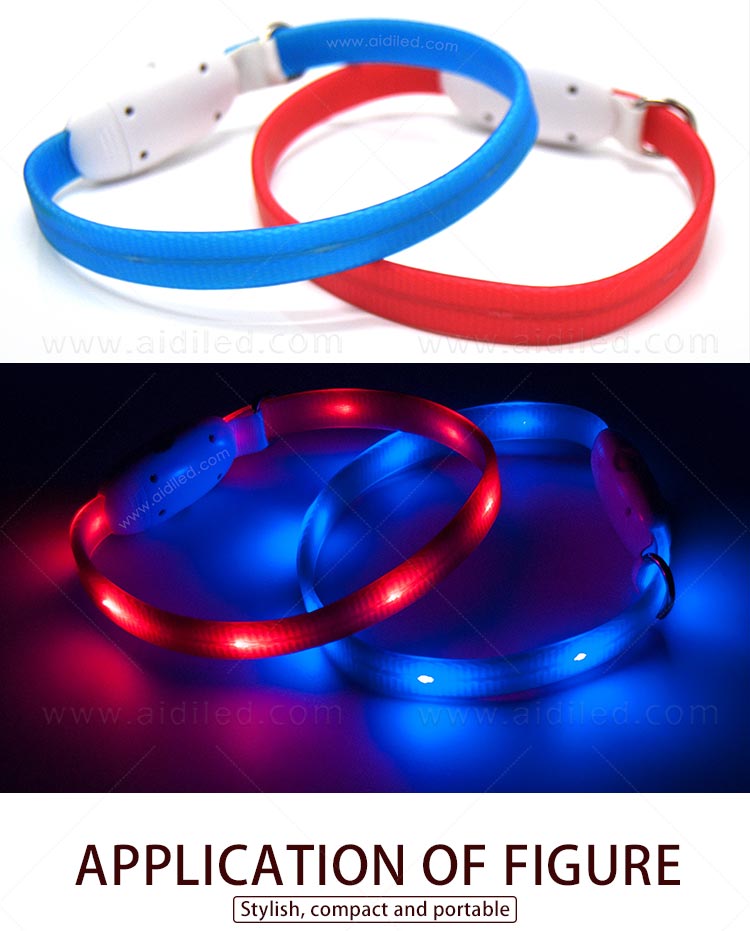 filament night dog collar factory for outdoors-6