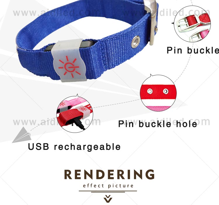 AIDI-High-quality Best Dog Collar Light | Glowing Dog Collar-8