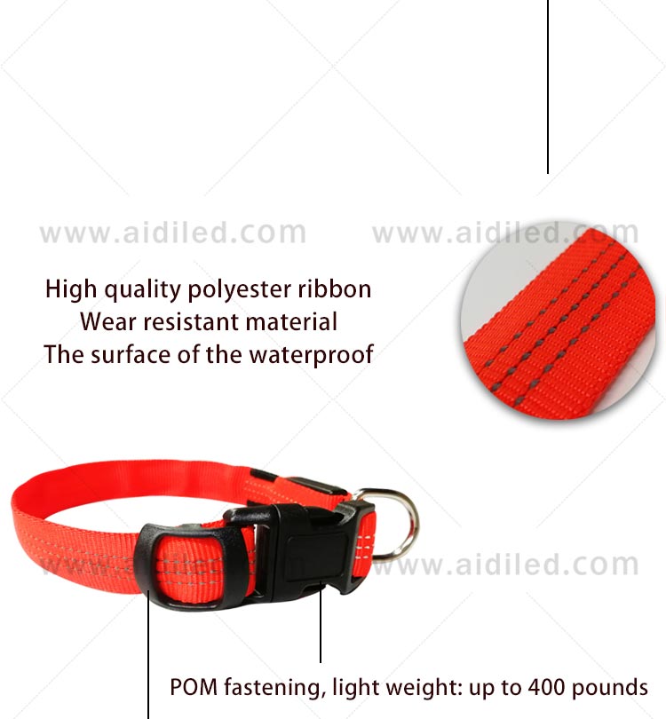 AIDI-Find Illusion Dog Collar Flashing Led Dog Collar Pendant Light-5