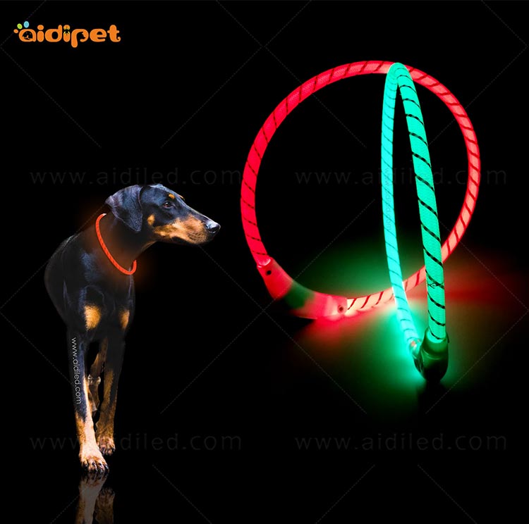 AIDI flashing best glow in the dark dog collar inquire now for pet-11