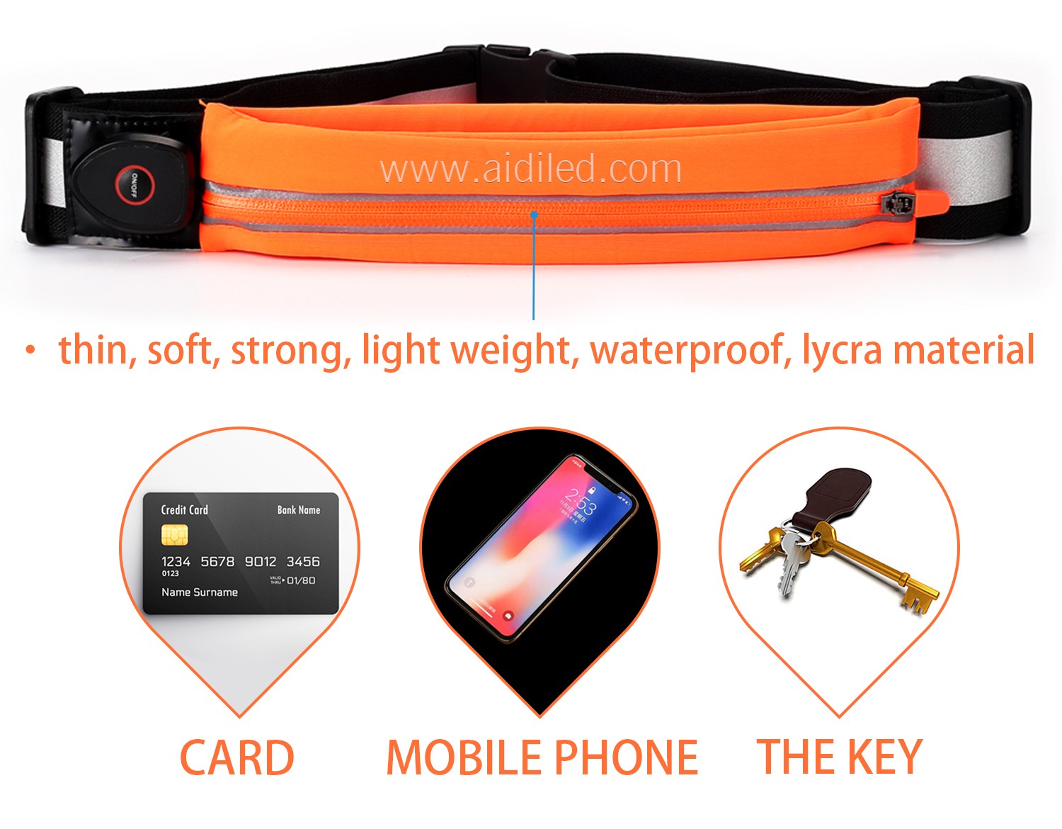 AIDI-Professional Waist Belt Bag Hiking Waist Pack Manufacture-3
