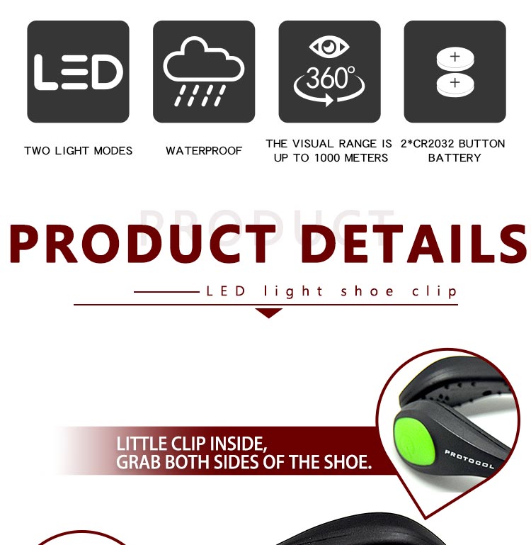 AIDI-Find Light Up Shoe Clips Led Safety Light Shoe Clip From AIDI-3
