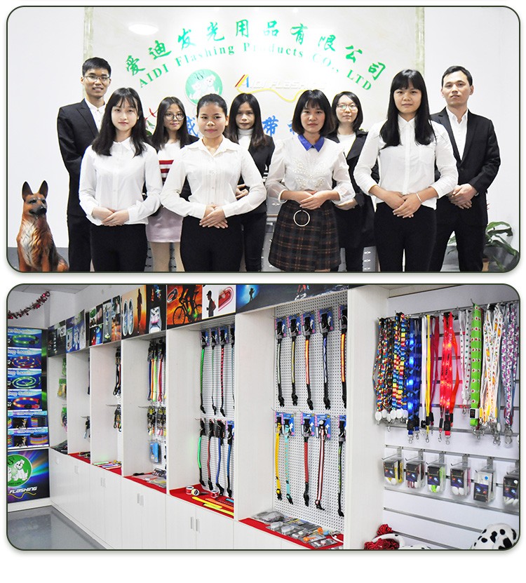 AIDI fishing net glowing dog collar series for street-14