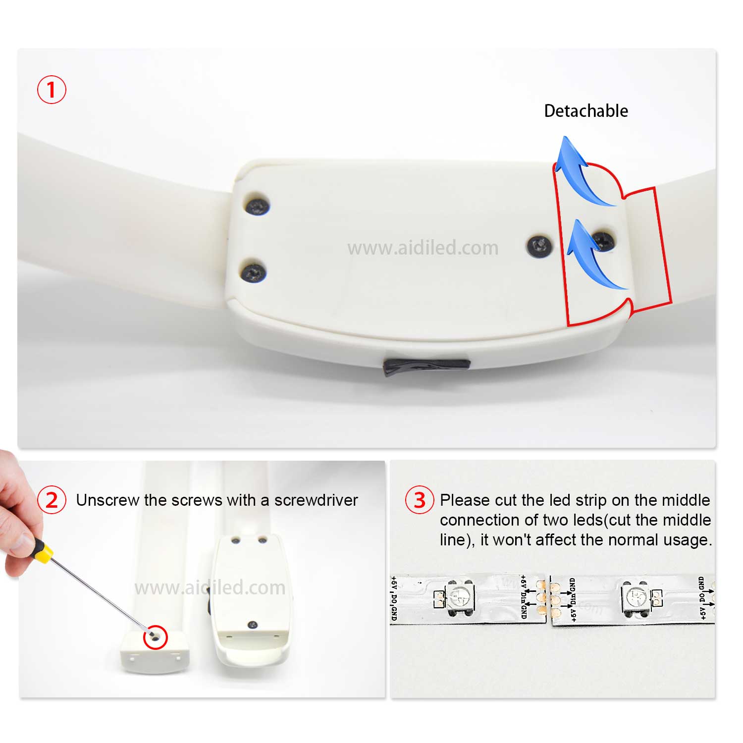 video-How to cut C6 RGB led dog collar-AIDI-img