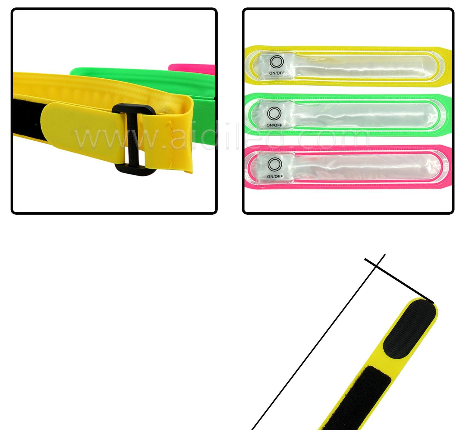 AIDI-Find Reflective Armbands Led Light Up Arm Leg Band For Sport-1