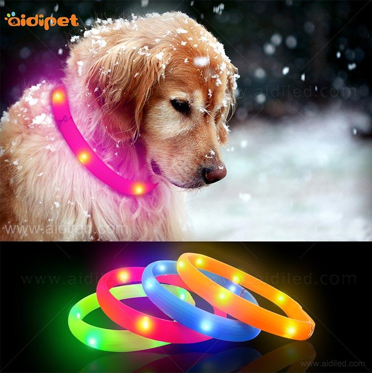 AIDI dog collar strobe light inquire now for park-3